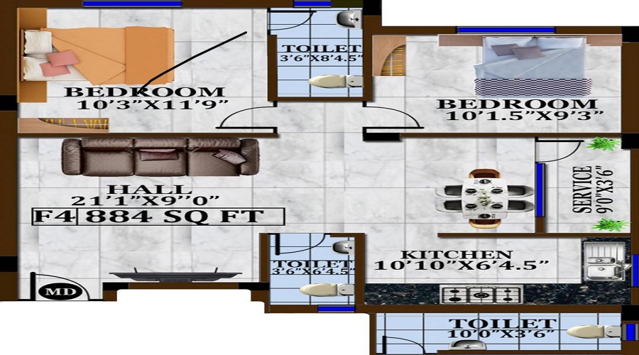 Lakshmi Narayana Floor Plan
