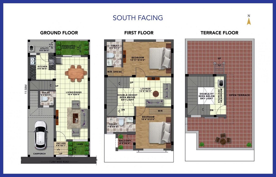 S And P The Address Floor Plan