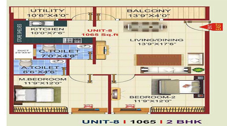 Vara Guardens Floor Plan