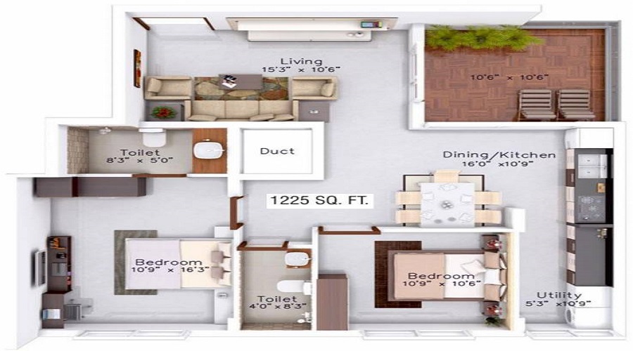 Classique Ebony Floor Plan