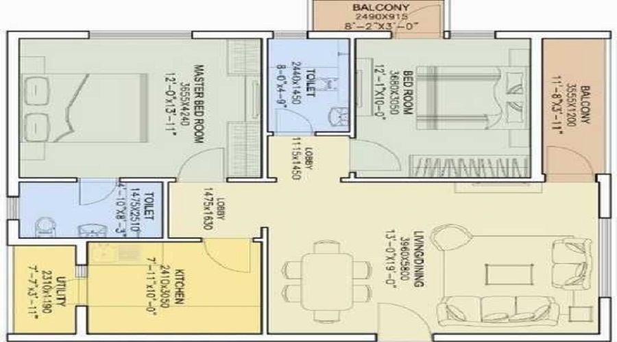 New City Heights Floor Plan