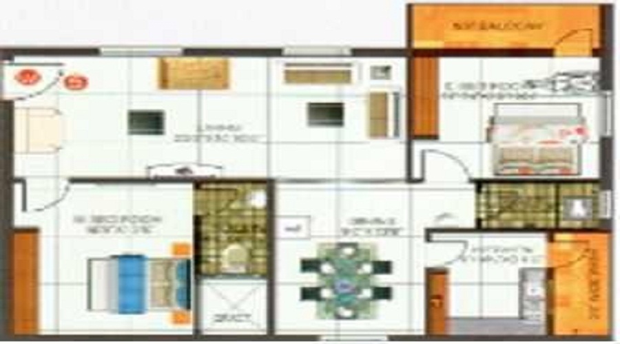 RK Apple Homes Floor Plan