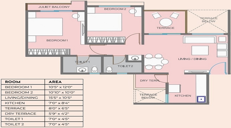 My Home Kiwale Floor Plan