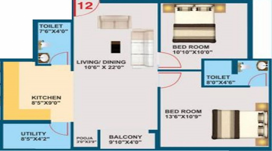 Skyscape Floor Plan