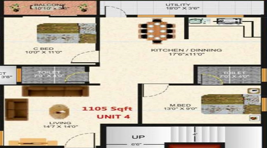 Royal Residency Floor Plan