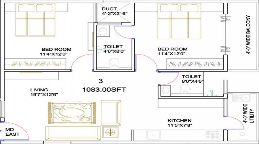 Perfecta Charisma Floor Plan