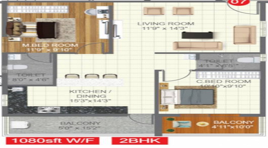 Risinia Skyon Floor Plan