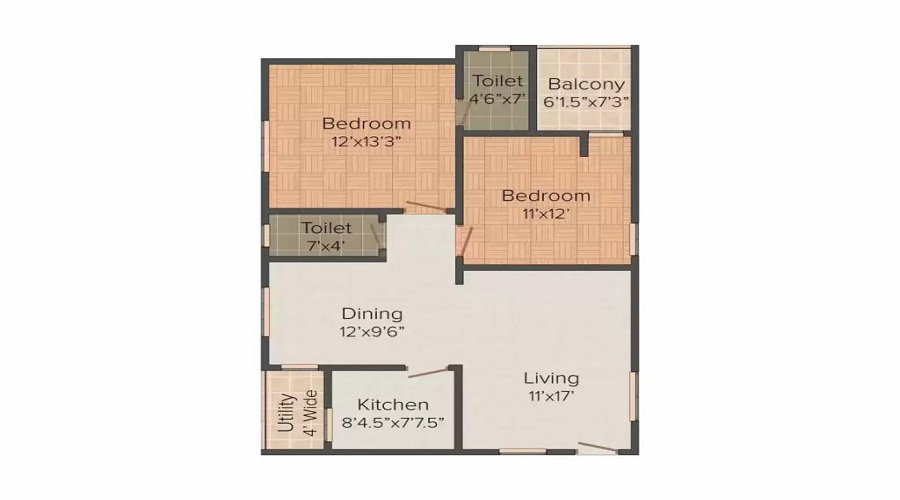 Green Park Residency Floor Plan