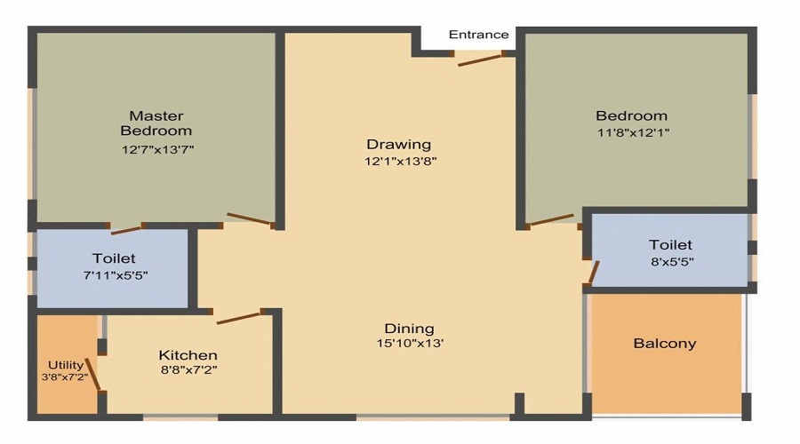 Fortune Fields Apartments Floor Plan