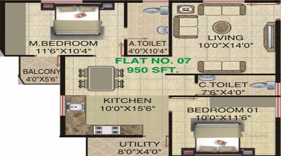 Meadows Floor Plan