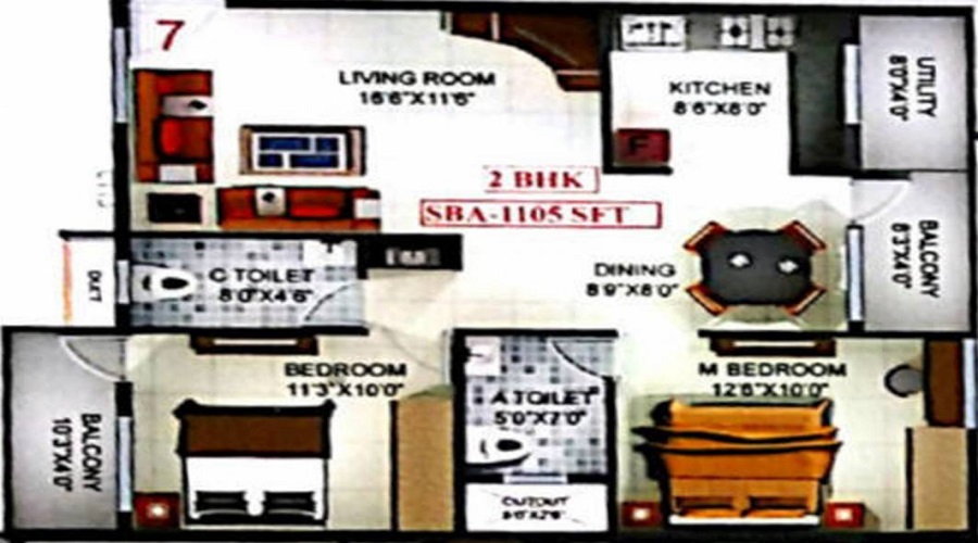 Windsor Homes Floor Plan