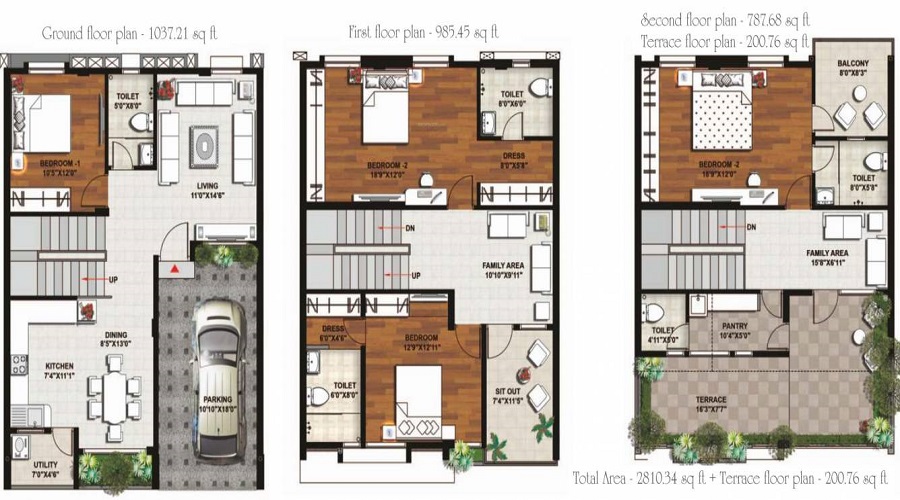 Akshaya Gardens Floor Plan