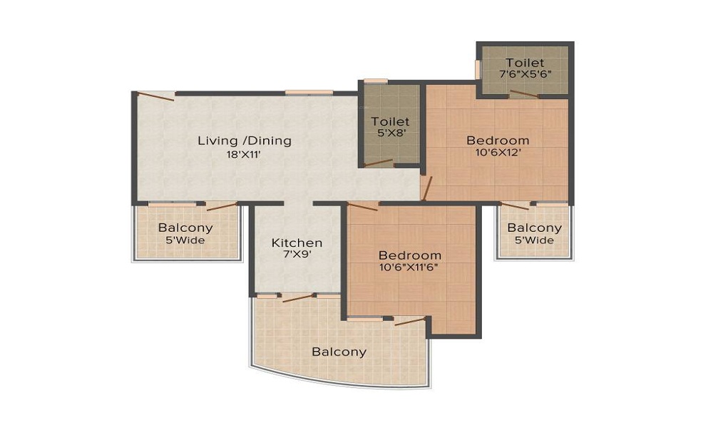 Manglam Vinayak Tower Floor Plan