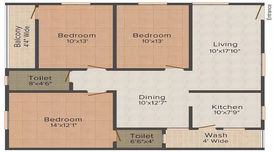 Majestic Floor Plan