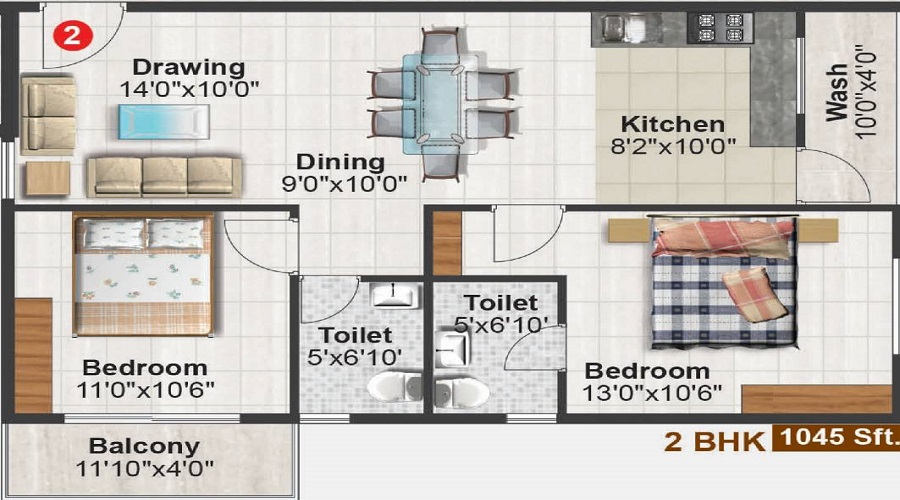 Abhilasha Floor Plan