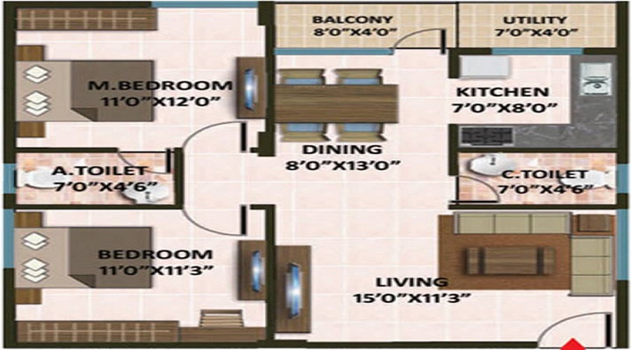 South Park Floor Plan