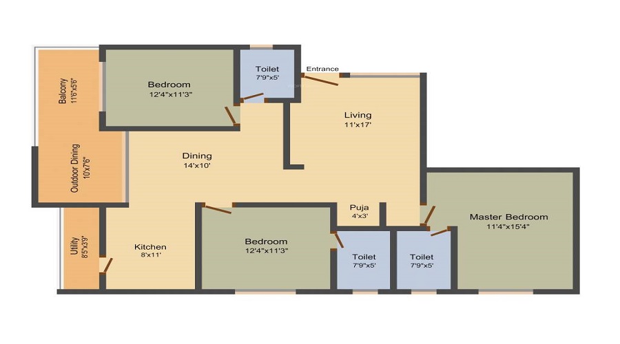Unnathi Floor Plan