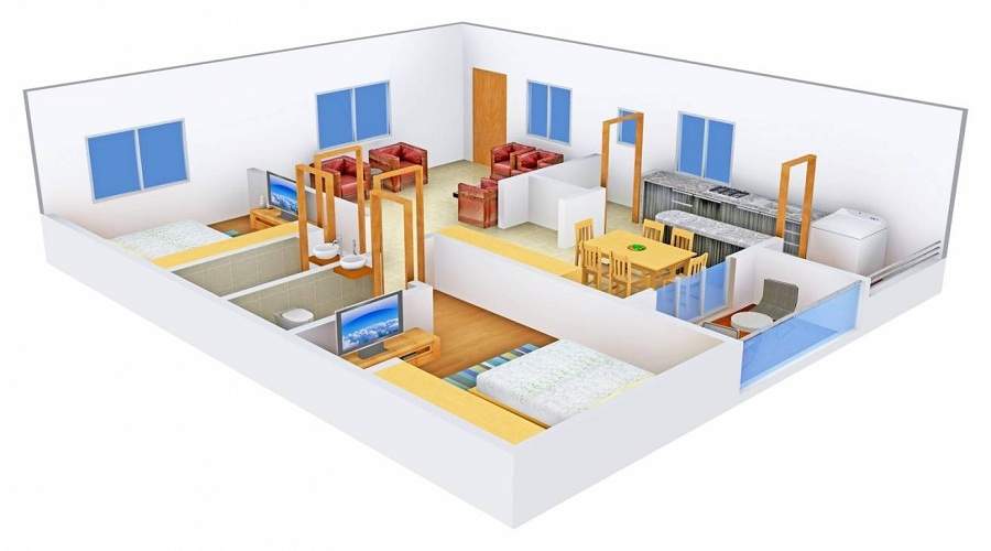 Sri Balaji Heights Floor Plan