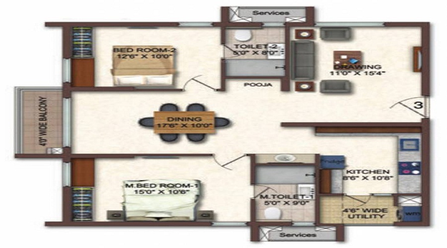 Cyberscape Floor Plan