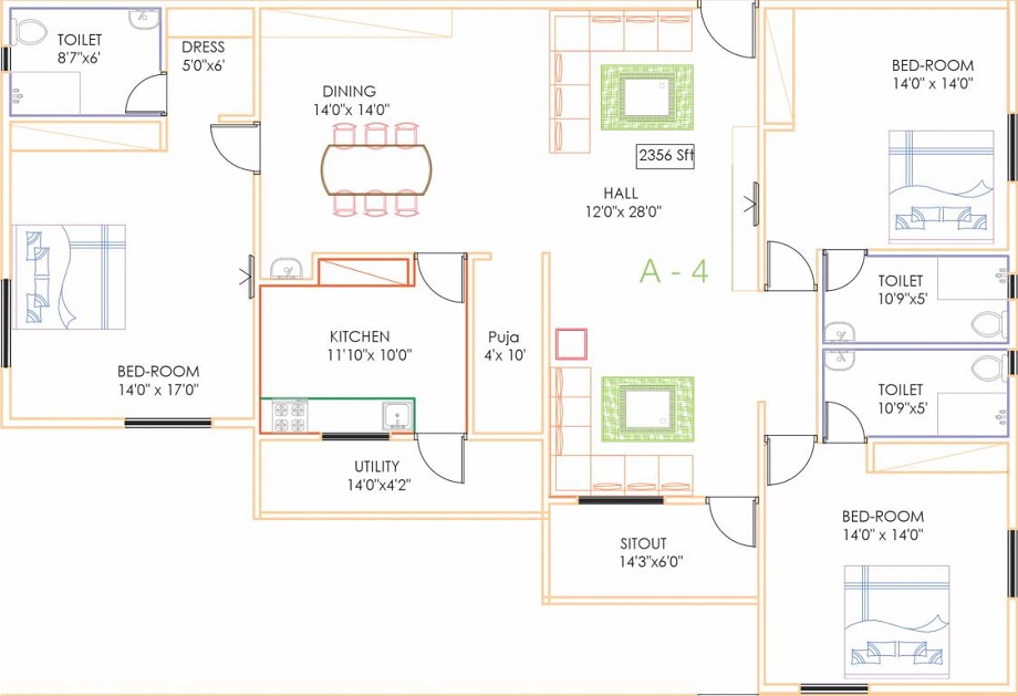 Sri Signature Floor Plan