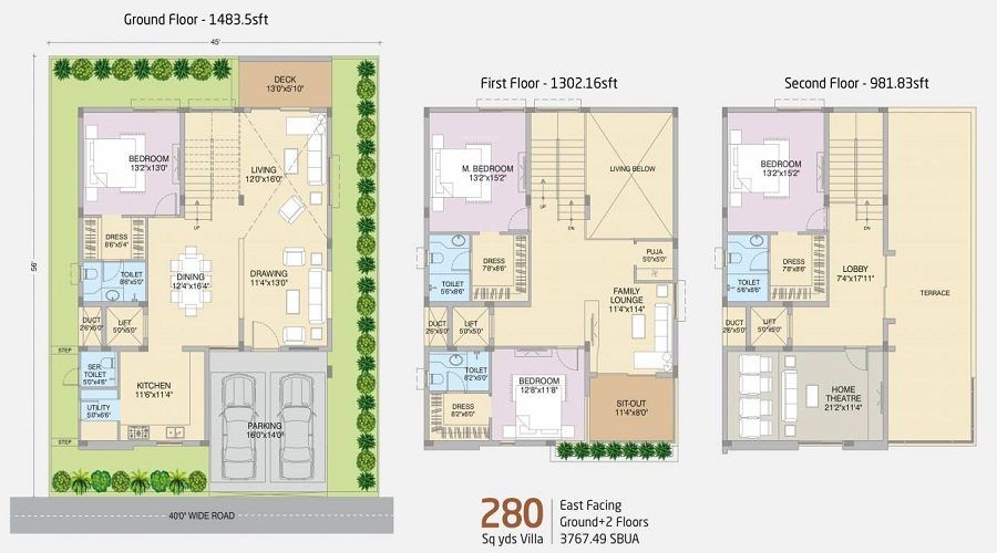 Hallmark County Floor Plan