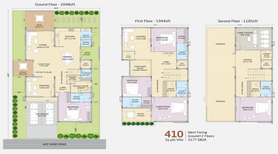 Hallmark County Floor Plan