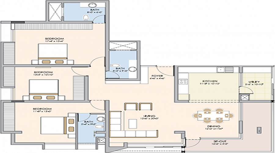 Orchid Floor Plan