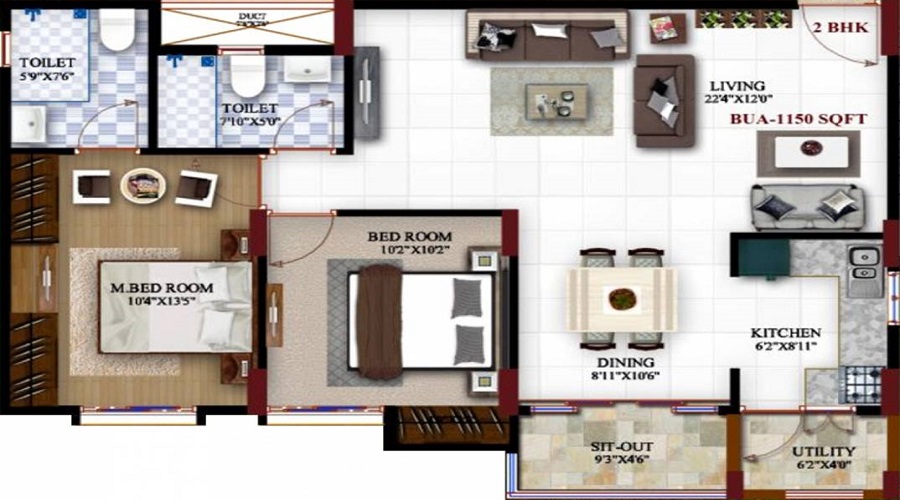 Embassy Floor Plan