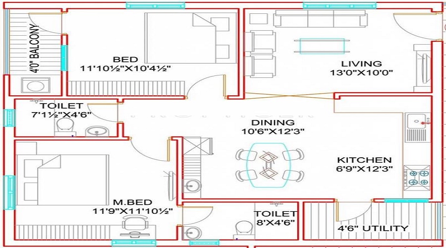 Green City Homes Floor Plan
