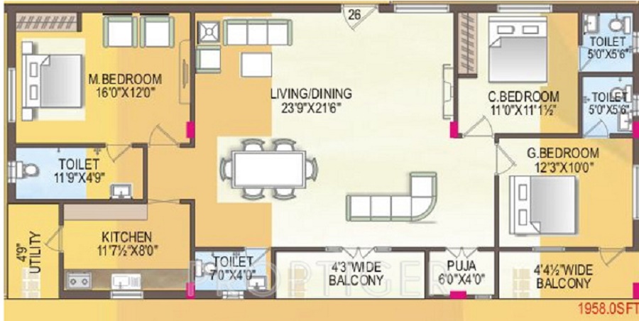 MM City Floor Plan