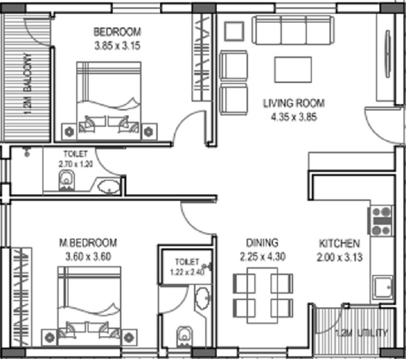 Novus Florence Floor Plan