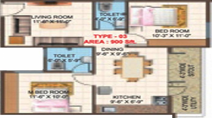 Vistara Floor Plan
