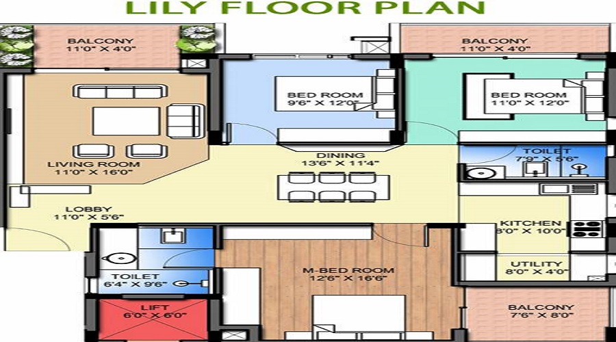 Yellowbells Floor Plan