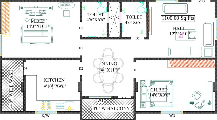 Nilayam Floor Plan