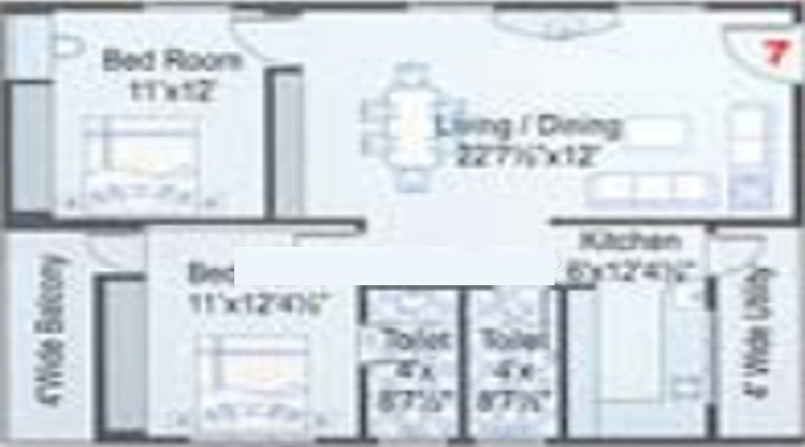 Sreemitra Heights Floor Plan