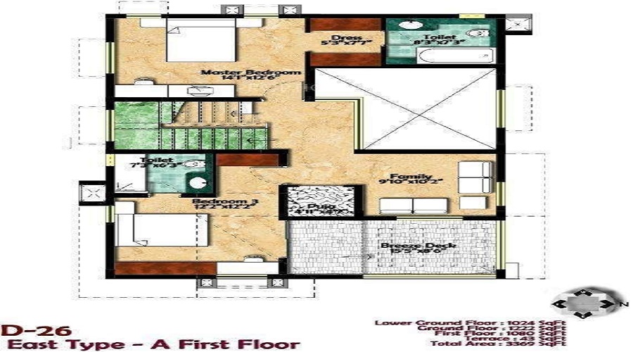 Panorama Hills Villas Floor Plan