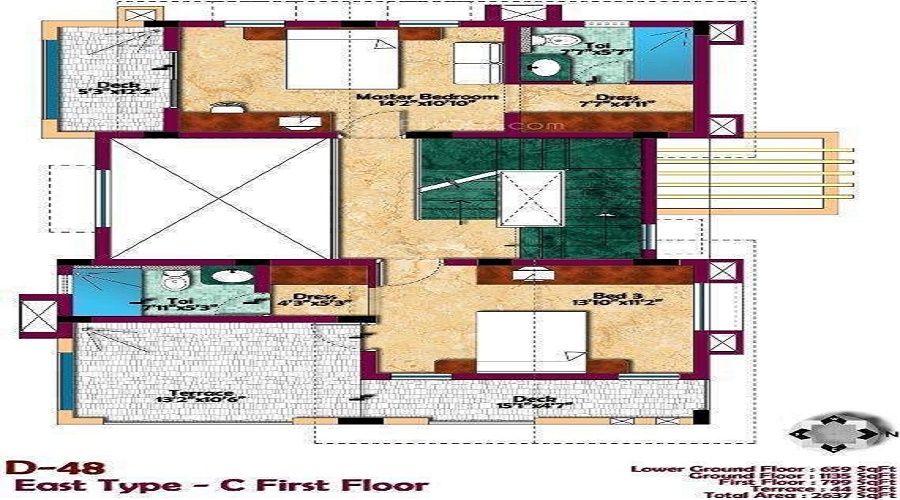 Panorama Hills Villas Floor Plan