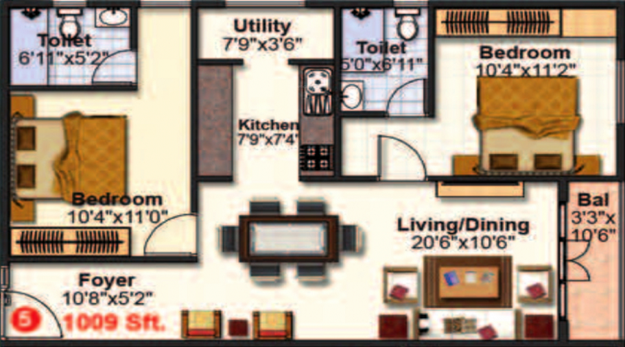 North Avenue Floor Plan