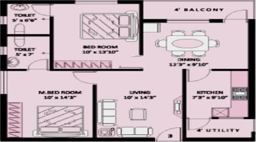 MK Greens Floor Plan