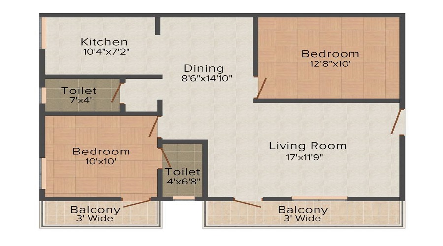 Rose Garden Floor Plan