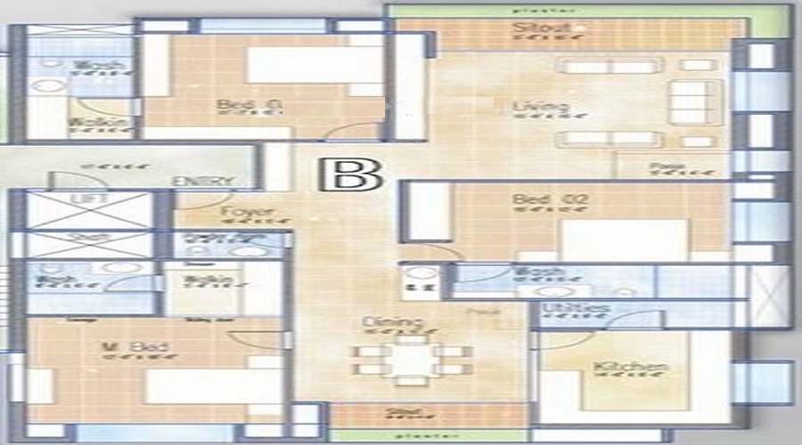 Vinayagar Evenue Floor Plan