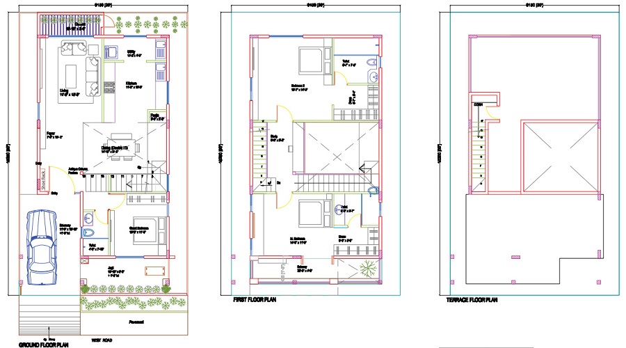 Malgudi Villas Floor Plan