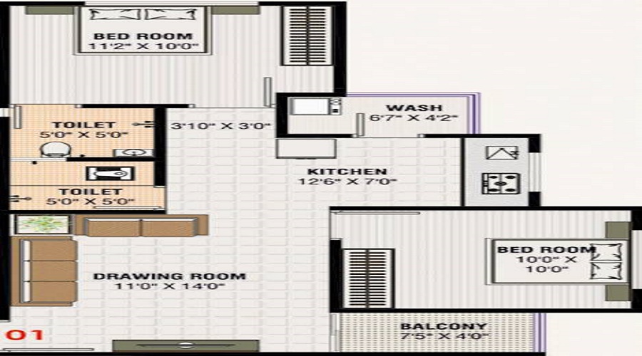 Sarahi Colin Elegance Floor Plan