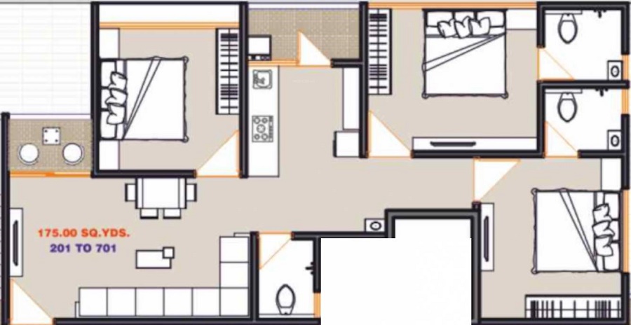 Virat Elegance Floor Plan