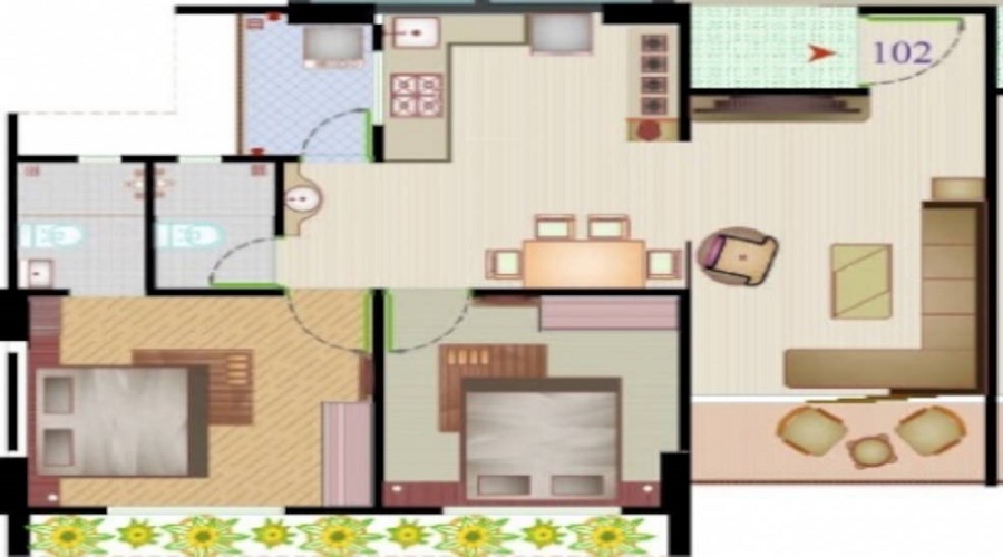 Sadguru Air Floor Plan