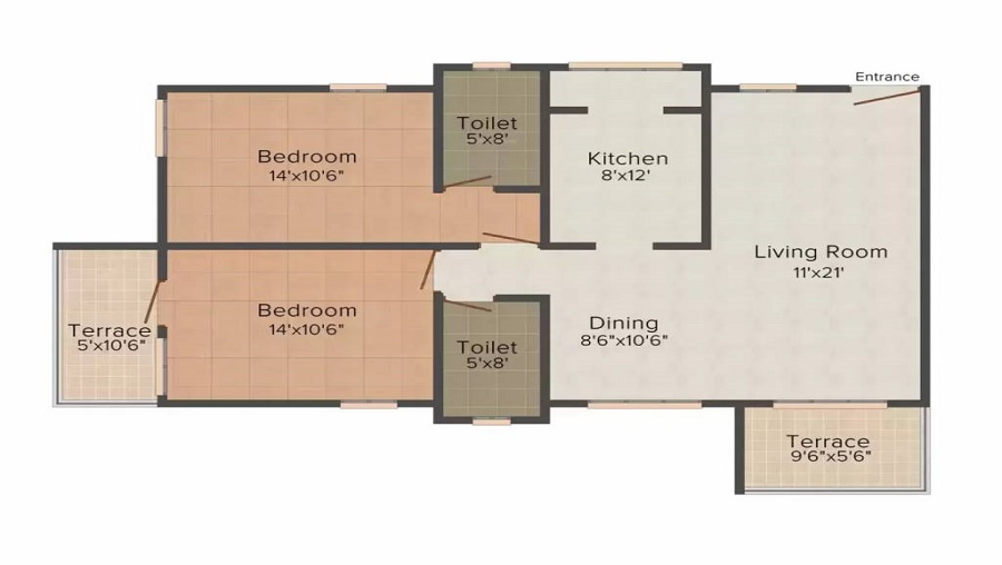 Shayona Ganesh Greens Floor Plan