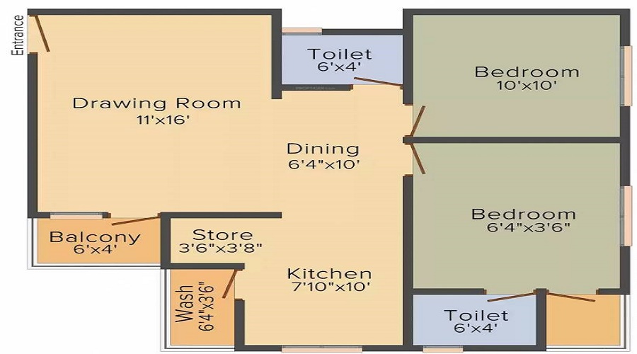Abhilasha Residency Floor Plan