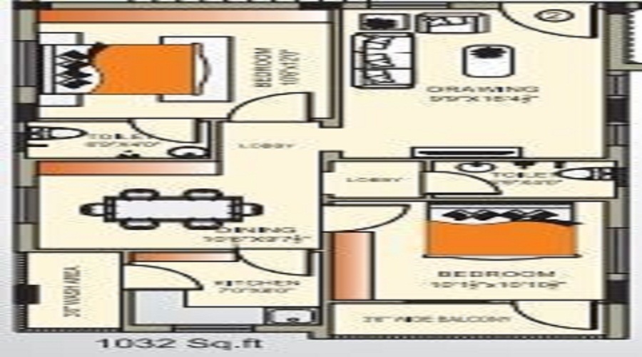 Sai Balaji Residency Floor Plan