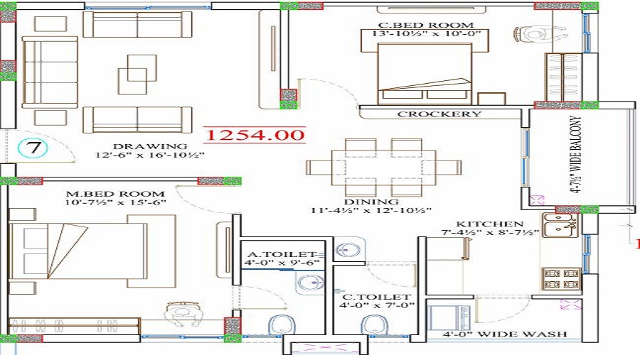 Rich Park Floor Plan