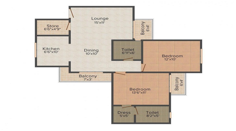 Ishan Heights Floor Plan